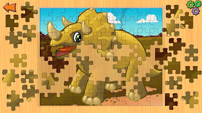 Dinosaur Jigsaw Puzzles game screenshot