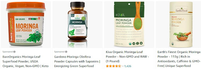 Moringa Leaf Products Dubai