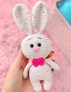 PATRON GRATIS CONEJO AMIGURUMI 48795 🐰