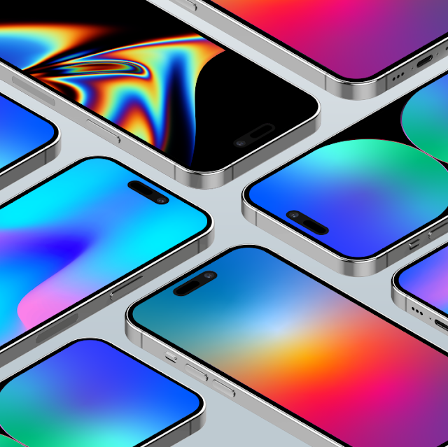 8 Clean Design Wallpapers for iPhone