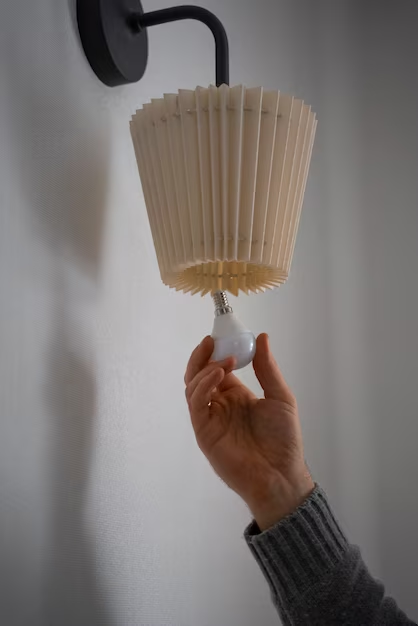 Use a lint roller to clean lampshades