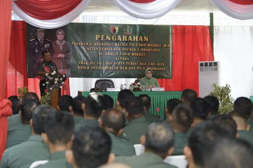 Berkunjung ke Kodim Surabaya Utara, Pangdam Brawijaya Sampaikan Pesan Untuk Prajurit