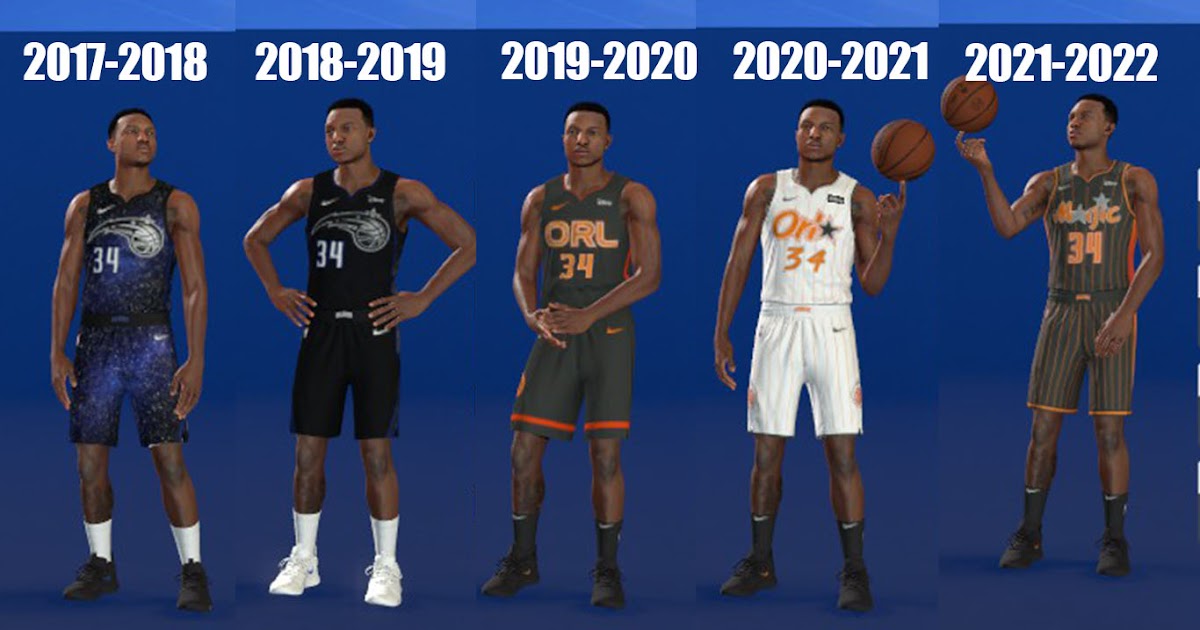 OC2k - RELEASED: Orlando Magic CITY EDITION uniform 2021 mod for