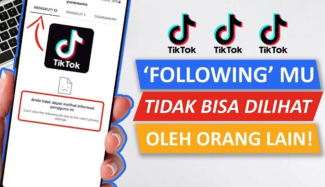 Cara Agar Pengikut Tiktok Tidak Terlihat