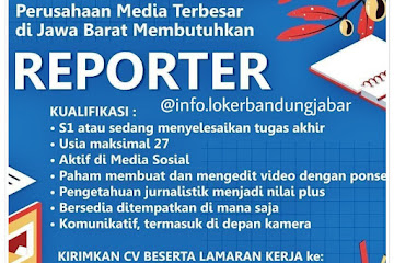 Loker Bandung Reporter Tribun Jabar