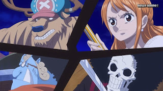 ワンピースアニメ WCI編 866話 麦わらの一味 | ONE PIECE ホールケーキアイランド編