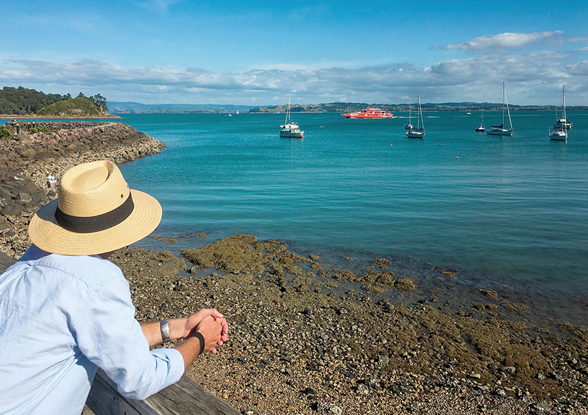 Taking it easy, Waiheke Island.