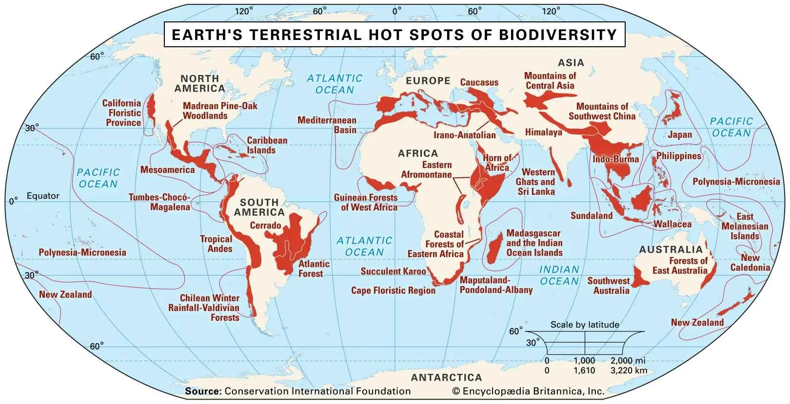 Biodiversity Hotspots In Hindi