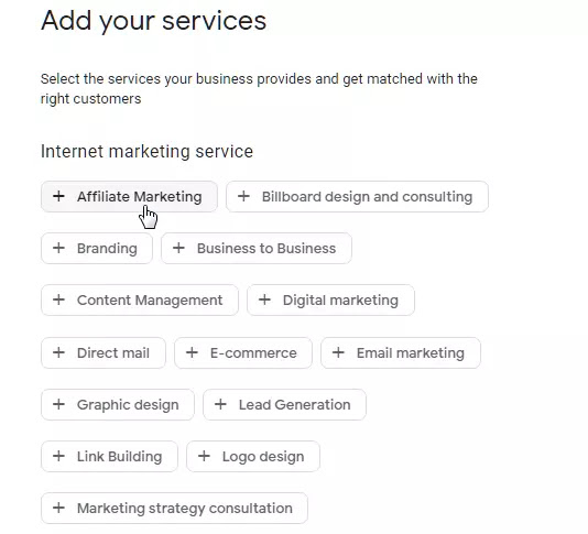 your business services