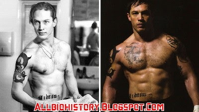 Tom Hardy Before Vs After Workout Routine