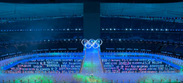 حفل افتتاح أولمبياد بكين الشتوية 2022