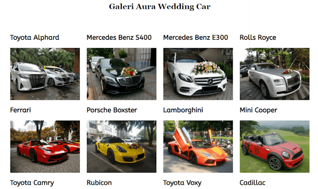 sewa mobil pengantin mewah