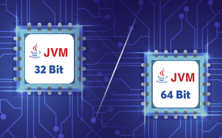 32-bit JVM, 64-bit JVM, Core Java, Oracle Java Preparation, Oracle Java Career, Oracle Java Tutorial and Materials, Oracle Java Certification