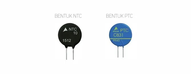 [Thermistor] Sensor NTC dan PTC : Pengertian, Simbol, Prinsip dan Cara Kerja, Karakteristik, Implementasi, Simulasi