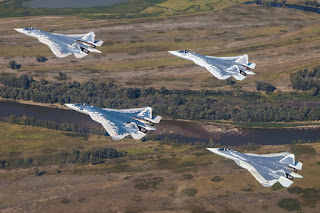 Russia's SU 57 fighter jet