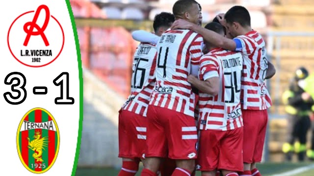 Vicenza vs Ternana 3-1 / Davide Diaw Goals and Extended Highlights / Serie B 