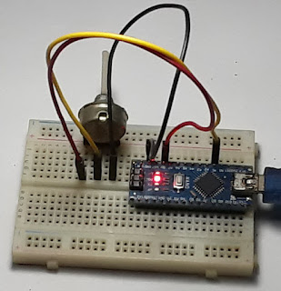 POT with arduino nano