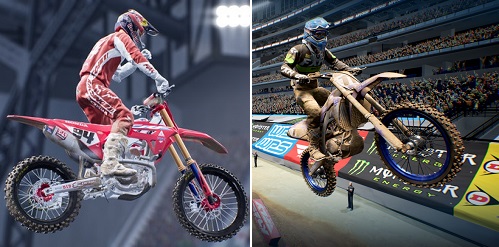 Monster Energy Supercross 5 vs Monster Energy Supercross 4