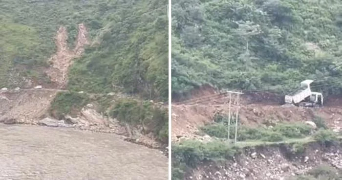 Himachal: Chandigarh- Manali National Highway closed once again, temporary link near Pandoh Dam also broken