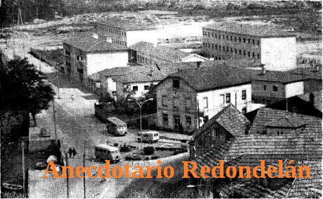 Grupo escolar de Redondela en 1975. Faro de Vigo