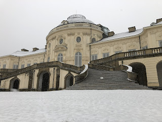 雪の中、古城で撮影〜ソリチュード宮殿/Schloss Solitude〜