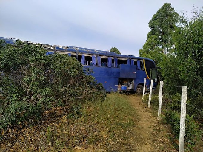 Acidente com ônibus que saiu de Alagoas deixa uma mulher morta e outras feridas em Minas Gerais