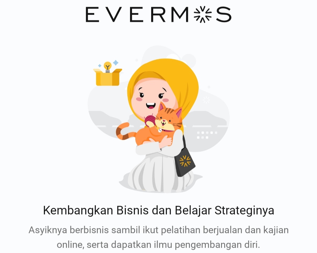 Cara mudah jadi reseller evermos