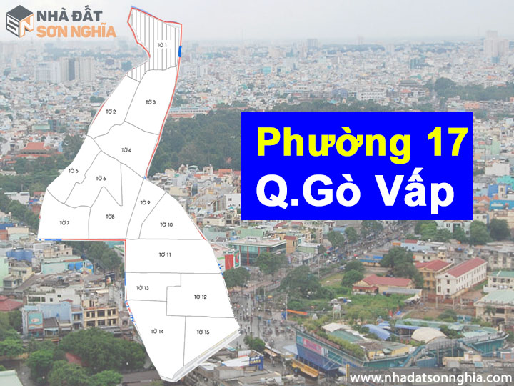 Bản đồ quy hoạch lộ giới hẻm phường 17 quận Gò Vấp HCM