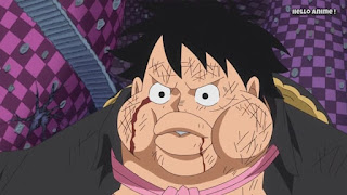 ワンピースアニメ WCI編 856話 ルフィ かわいい Luffy | ONE PIECE ホールケーキアイランド編