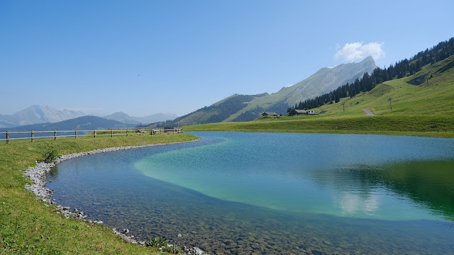Wallpaper Lake, Mountains, Summer, Landscape