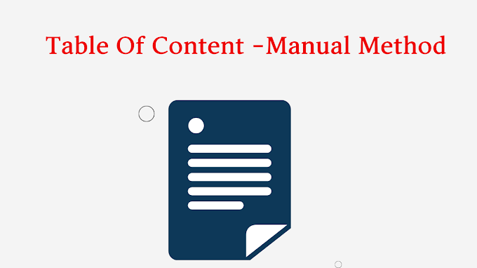 How To Add Table Of Content In Blogger 