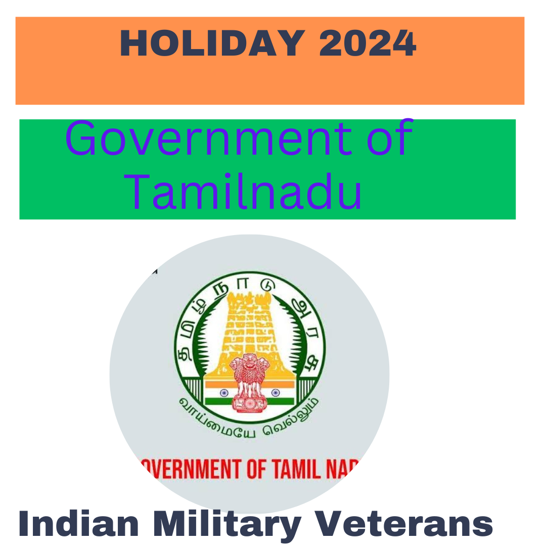 Tamil Nadu State Government Holidays 2024 TN Govt Holidays 2024 PDF