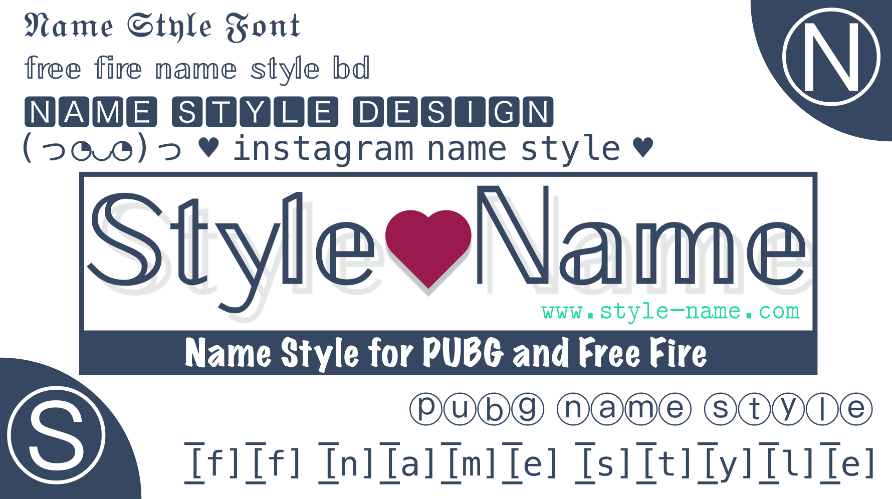 Pubg name font PUBG Name