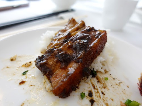 The Chairman (大班樓), Best No.1 Chinese restaurant in Asia 2021, Hong Kong - Pork belly slow-cooked with preserved Chinese vegetables (乾梅菜陳皮扣肉)