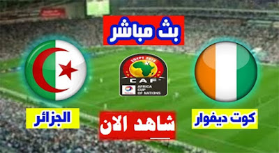 مشاهدة مباراة الجزائر وساحل العاج بث مباشر