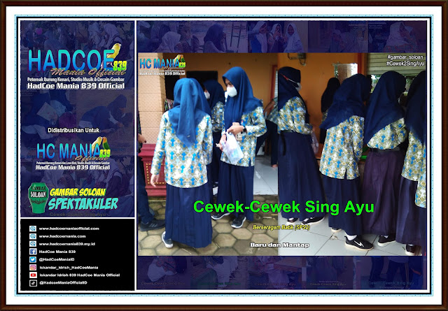 Gambar Soloan Spektakuler Terbaik - Gambar SMA Soloan Spektakuler Cover Batik (SPS2) - 26