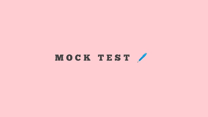 2nd mock test of General English subject for BG 4th semester students