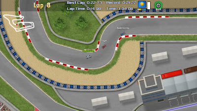 Ultimate Racing 2D 2 Game Screenshot