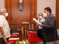 Wasantha Karannagoda appointed new Governor of North Western Province.