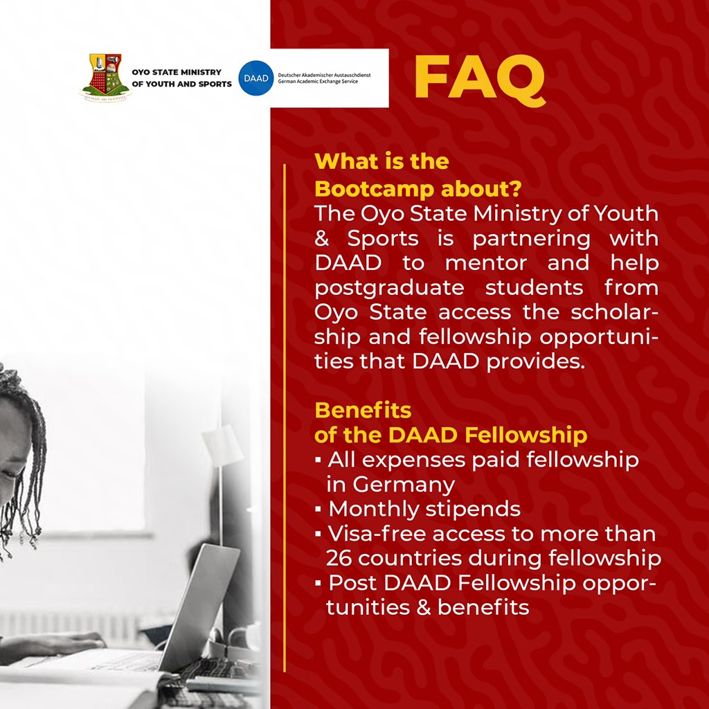 Oyo Govt Partners DAAD To Mentor 100 Postgraduate Scholars