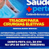 Triagem para cirurgias eletivas acontece na UPA de Santa Terezinha no dia 11 de maio