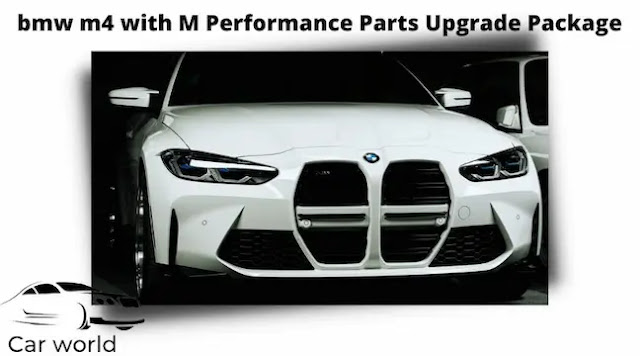 Meet the bmw m4 with the M Performance Parts upgrade package