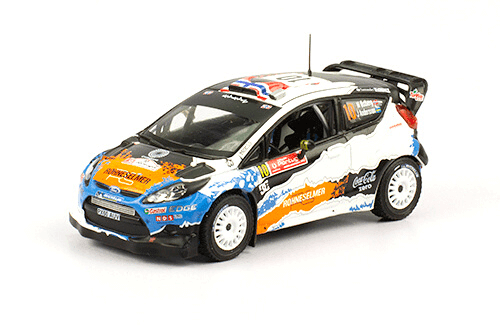 vencedores de rallye altaya Ford Fiesta WRC M. Østberg - J. Andersson Rally de Portugal 2012 1:43