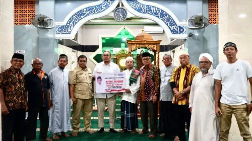 Andre Rosiade Bantu Masjid Jamiatul Muslimin Taruko, Kuranji