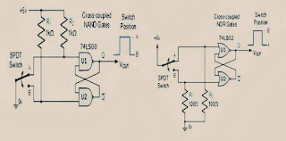 معالجة ارتدادات المفاتيح Switch Debouncing Circuits