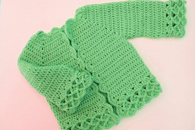 2 Crochet Imagen Increible chaqueta con puntada 3D a crochet ganchillo Majovel Crochet ganchillo facil sencillo bareta paso a paso DIY puntada punto