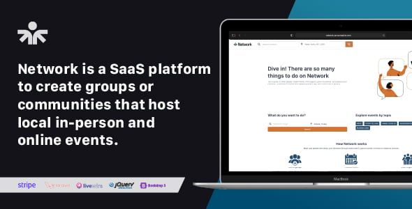 Network (SaaS) v1.0 - Event & Community Management Platform