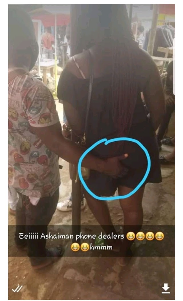 Latest News: Ashaiman Phone Dealer Caught on Camera Doing This in Public Which is Trending Now.