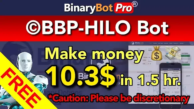 ©BBP-HILO Bot (Free Download) | Binary Bot Pro