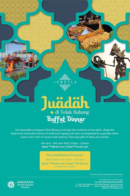 Juadah di Teluk Bahang Buffet Dinner di Angsana Teluk Bahang